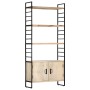4-tier solid mango wood shelf 80x30x180 cm by vidaXL, Bookcases and shelves - Ref: Foro24-284421, Price: 295,31 €, Discount: %