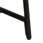 Mesa de comedor madera maciza de mango 140x70x75 cm