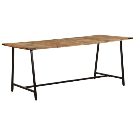 Mesa de comedor madera maciza de mango 180x90x75 cm en Mesas de cocina y de comedor | Comprar online en Foro24