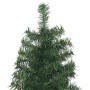 Árbol de Navidad estrecho con soporte PVC 270 cm
