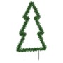 Árbol de Navidad luces decorativas con estacas 115 LED 90 cm