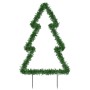 Árbol de Navidad luces decorativas con estacas 80 LED 60 cm