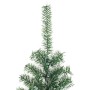 Árbol de Navidad artificial verde con nieve 240 cm