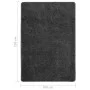 Dark gray non-slip furry carpet 160x230 cm by vidaXL, Rugs - Ref: Foro24-340380, Price: 76,47 €, Discount: %