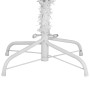 Árbol de Navidad artificial con bisagras y soporte blanco 180cm