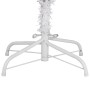 Árbol de Navidad artificial con bisagras y soporte blanco 300cm
