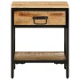 Armario de Noche Marrón 40 x 35 x 50 cm Madera maciza de Mango