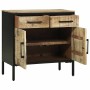 Sideboard Marrón 70 x 35 x 70 cm Madera maciza de Mango