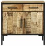 Sideboard Marrón 70 x 35 x 70 cm Madera maciza de Mango