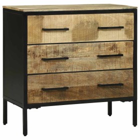 Sideboard Marrón 70 x 35 x 70 cm Madera maciza de Mango