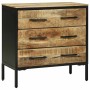 Sideboard Marrón 70 x 35 x 70 cm Madera maciza de Mango