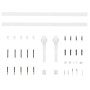 Puerta corredera con herrajes madera maciza de pino 90x210 cm de vidaXL, Puertas - Ref: Foro24-3203218, Precio: 191,41 €, Des...