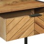 Mesa Consola Marrón 90 x 35 x 75 cm madera maciza de mango