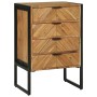 Aparador Marrón 50 x 35 x 75 cm Madera maciza de Acacia