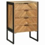Aparador Marrón 50 x 35 x 75 cm Madera maciza de Acacia