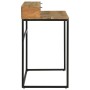 Escritorio Marrón 110 x 50 x 87 cm Madera maciza de Acacia