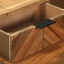 Escritorio Marrón 110 x 50 x 87 cm Madera maciza de Acacia