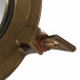 Espejo de ojo de buey de pared aluminio y vidrio Ø23 cm