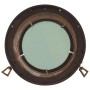 Espejo de ojo de buey de pared aluminio y vidrio Ø38 cm