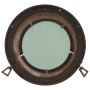Espejo de ojo de buey de pared aluminio y vidrio Ø50 cm