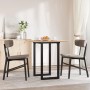 Patas de mesa de comedor estructura O acero 50x40x73 cm
