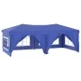 Folding party tent with blue side walls 3x6 m by vidaXL, Tents and gazebos - Ref: Foro24-93542, Price: 251,89 €, Discount: %