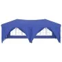 Folding party tent with blue side walls 3x6 m by vidaXL, Tents and gazebos - Ref: Foro24-93542, Price: 251,89 €, Discount: %