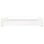 Cajones de cama 2 unidades madera maciza de pino blanco de vidaXL, Camas y accesorios - Ref: Foro24-814975, Precio: 86,62 €, ...