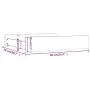 Cajones de cama 2 unidades madera maciza de pino blanco de vidaXL, Camas y accesorios - Ref: Foro24-814975, Precio: 86,62 €, ...
