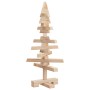 Árbol de Navidad de madera de adorno madera maciza pino 60 cm