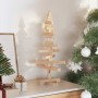 Árbol de Navidad de madera de adorno madera maciza pino 60 cm