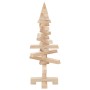 Árbol de Navidad de madera de adorno madera maciza pino 60 cm