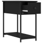 Nightstands 2 pcs black engineered wood 30x60x60 cm by vidaXL, Nightstands - Ref: Foro24-826054, Price: 80,11 €, Discount: %