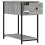 Nachttische 2 Stück Sonoma graues Ingenieurholz 30x60x60 cm von vidaXL, Nachttische - Ref: Foro24-826060, Preis: 64,81 €, Rab...