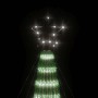Árbol de Navidad LED 275 LEDs blanco frío 180 cm