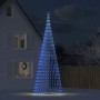 Árbol de Navidad LED 1544 LEDs azul 500 cm