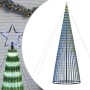 Árbol de Navidad LED 1544 LEDs azul 500 cm