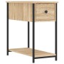 Nachttische, 2 Stück, Holzwerkstoff, Sonoma-Eiche, 30 x 60 x 60 cm von vidaXL, Nachttische - Ref: Foro24-826056, Preis: 62,87...