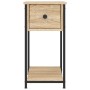 Nachttische, 2 Stück, Holzwerkstoff, Sonoma-Eiche, 30 x 60 x 60 cm von vidaXL, Nachttische - Ref: Foro24-826056, Preis: 62,87...