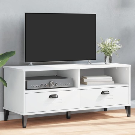 Mueble para TV VIKEN madera de ingeniería blanco en Muebles TV | Comprar online en Foro24