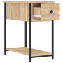Nachttische, 2 Stück, Holzwerkstoff, Sonoma-Eiche, 30 x 60 x 60 cm von vidaXL, Nachttische - Ref: Foro24-826056, Preis: 62,87...