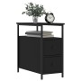 Nachttische, 2 Stück, schwarzes Holzwerkstoff, 30 x 60 x 60 cm von vidaXL, Nachttische - Ref: Foro24-826064, Preis: 103,46 €,...