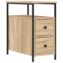 Nachttische, 2 Stück, Holzwerkstoff, Sonoma-Eiche, 30 x 60 x 60 cm von vidaXL, Nachttische - Ref: Foro24-826066, Preis: 103,7...
