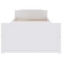Estructura cama cajones madera maciza de pino blanco 90x200 cm de vidaXL, Camas y somieres - Ref: Foro24-322160, Precio: 180,...