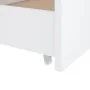 Bed frame with drawers solid white pine wood 90x200 cm by vidaXL, Beds and slatted bases - Ref: Foro24-322160, Price: 189,86 ...