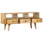 Massivholz Mango TV-Möbel 110x36x50 cm von vidaXL, TV-Möbel - Ref: Foro24-285824, Preis: 183,00 €, Rabatt: %
