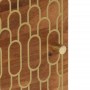 Mesita de noche madera maciza de mango 50x33x60 cm