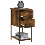 Nightstands 2 pcs engineered wood smoked oak 32x42x70 cm by vidaXL, Nightstands - Ref: Foro24-826098, Price: 77,74 €, Discoun...