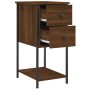 Nightstands 2 pcs oak brown engineered wood 32x42x70 cm by vidaXL, Nightstands - Ref: Foro24-826102, Price: 80,16 €, Discount: %