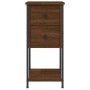 Nightstands 2 pcs oak brown engineered wood 32x42x70 cm by vidaXL, Nightstands - Ref: Foro24-826102, Price: 80,16 €, Discount: %
